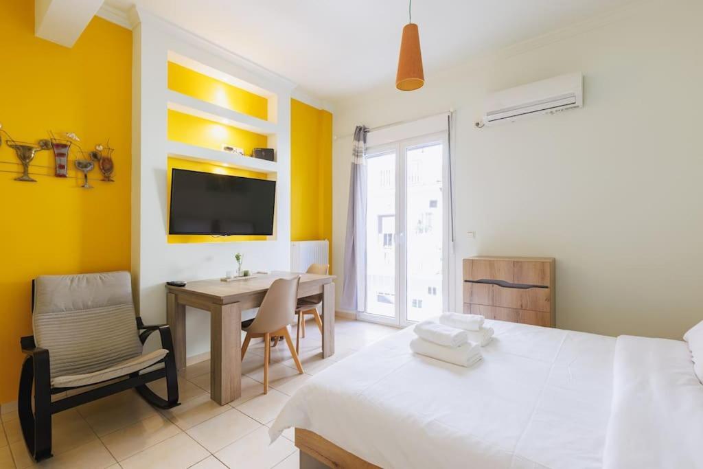 Relaxing Studio In Athens City Center Екстер'єр фото